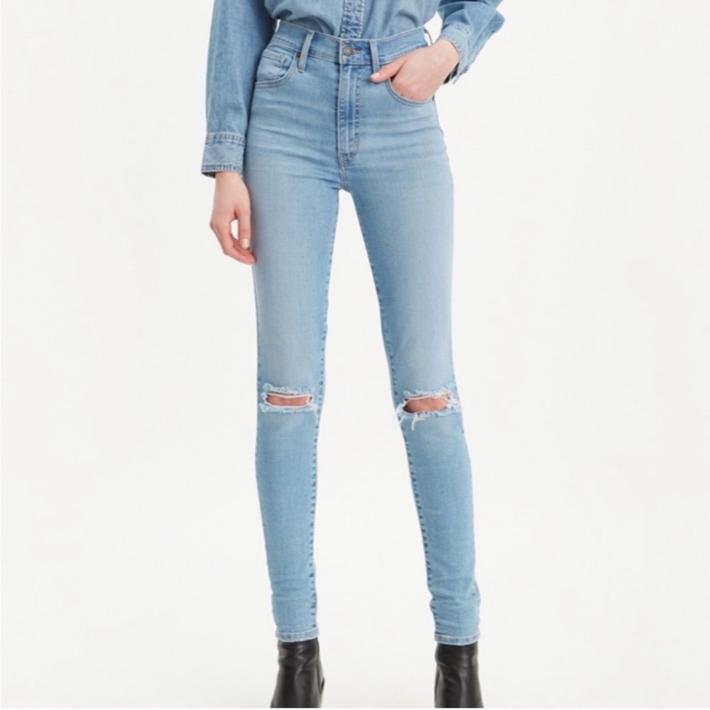 Levi’s Mile High Super Skinny Jeans Size 28